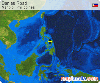 Banlas Road satellite map