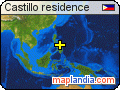 Castillo residence satellite map