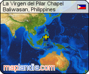 La Virgen del Pilar Chapel   satellite map