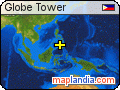 Globe Tower satellite map
