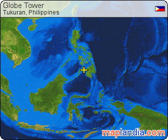 Globe Tower satellite map