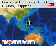 Tinotongan Elementary School satellite map