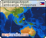 Zamboanga Airport satellite map