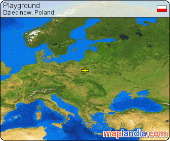 Playground satellite map