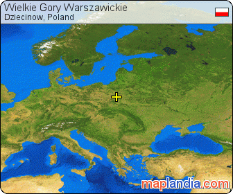 Wielkie Góry Warszawickie satellite map