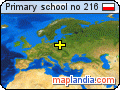 Primary school no 216 satellite map