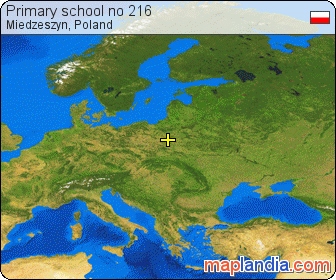 Primary school no 216 satellite map