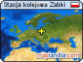 Stacja kolejowa Ząbki satellite map