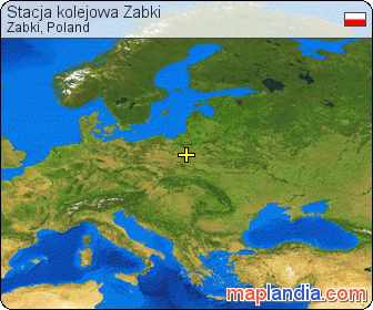 Stacja kolejowa Ząbki satellite map