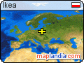 Ikea satellite map