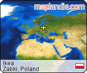 Ikea satellite map