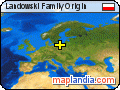 Landowski Family Origin satellite map