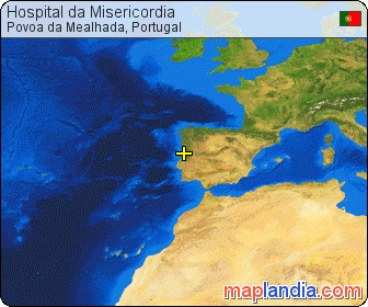 Hospital da Misericordia satellite map