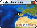 Forte da Ínsua satellite map