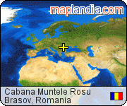 Cabana Muntele Rosu satellite map
