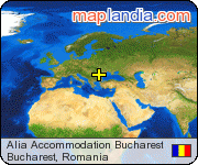 Alia Accommodation Bucharest satellite map