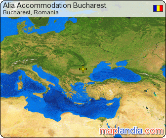 Alia Accommodation Bucharest satellite map