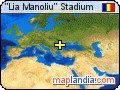 "Lia Manoliu" Stadium satellite map