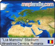 "Lia Manoliu" Stadium satellite map
