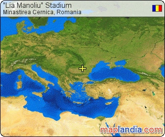 "Lia Manoliu" Stadium satellite map