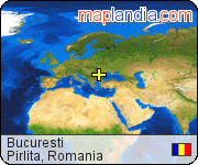 Bucuresti satellite map