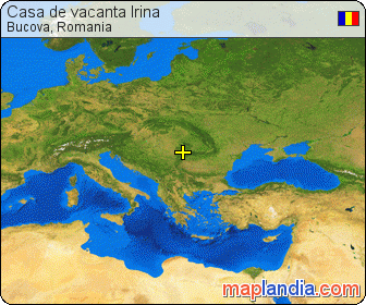 Casa de vacanta Irina satellite map