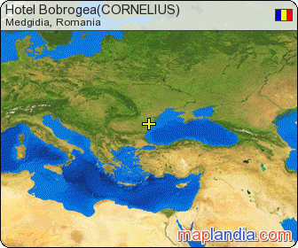 Hotel Bobrogea(CORNELIUS) satellite map