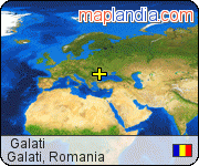  Galati satellite map