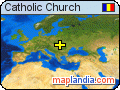 Catholic Church satellite map