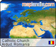 Catholic Church satellite map