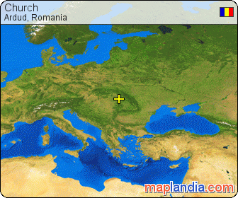 Church satellite map