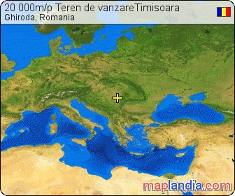 20 000m/p Teren de vanzareTimisoara satellite map