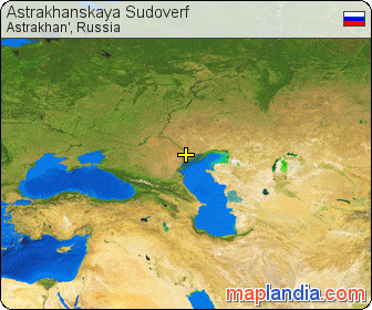 Astrakhanskaya Sudoverf satellite map