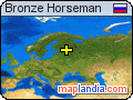 Bronze Horseman satellite map