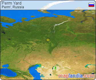 Perm Yard satellite map