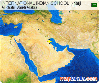 INTERNATIONAL INDIAN SCHOOL.Khafji satellite map