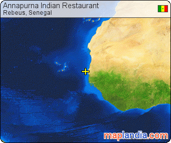 Annapurna Indian Restaurant satellite map