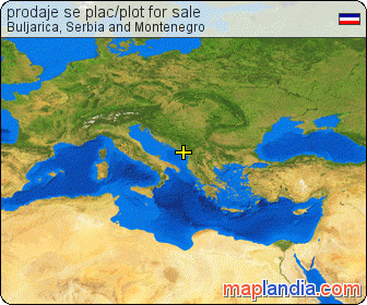 prodaje se plac/plot for sale satellite map