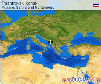 Pashtrovski konak satellite map