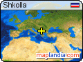 Shkolla satellite map