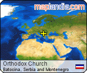 Orthodox Church satellite map