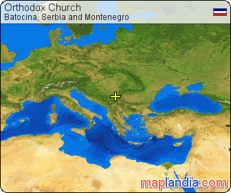 Orthodox Church satellite map