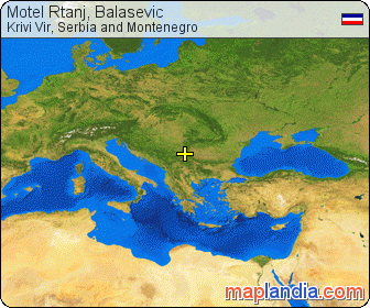 Motel Rtanj, Balasevic satellite map