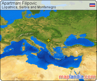 Apartmani Filipovic satellite map