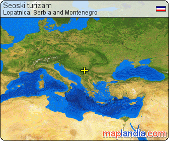 Seoski turizam satellite map