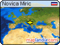 Novica Miric satellite map