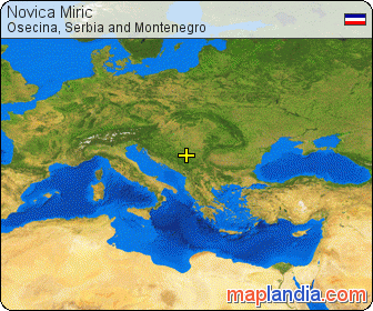 Novica Miric satellite map