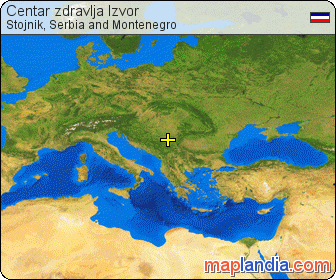 Centar zdravlja Izvor satellite map