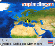 Ciku satellite map