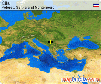 Ciku satellite map